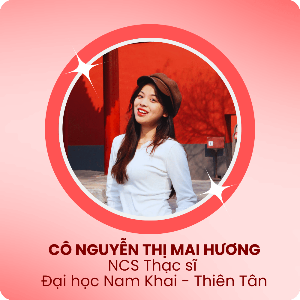 Cô Nguyễn Thị Mai Hương Ncs Thạc Sĩ Đại Học Nam Khai Thiên Tân